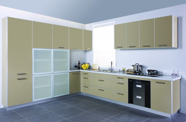 我乐橱柜UV烤漆系列 现代家居的时尚选择