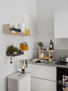 小户型空间优化指南 哈尔滨装修中一字型橱柜的收纳智慧